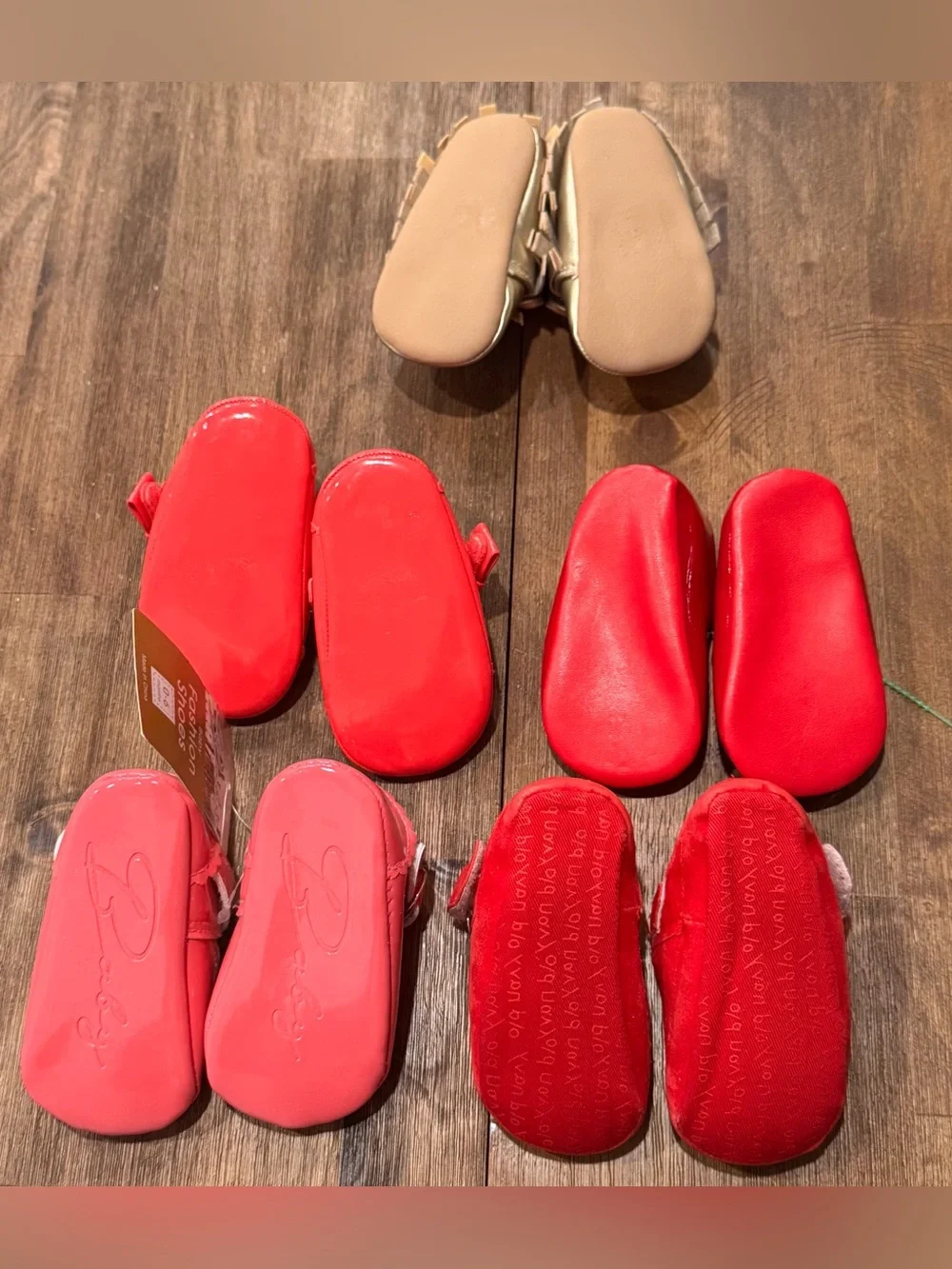 Gymboree, Old Navy etc... Lot of 5 pairs of baby shoes.